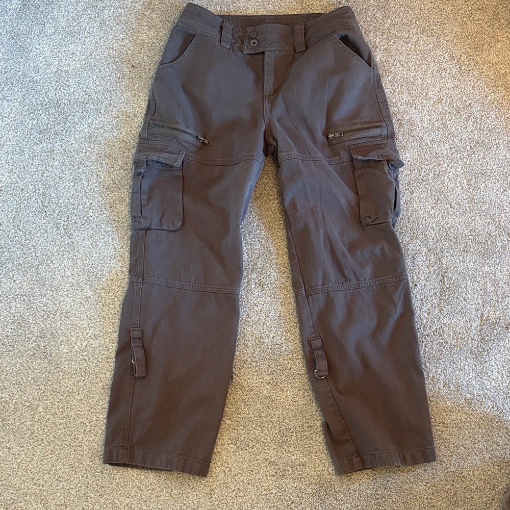 Grey/Brown Cargo Pants
